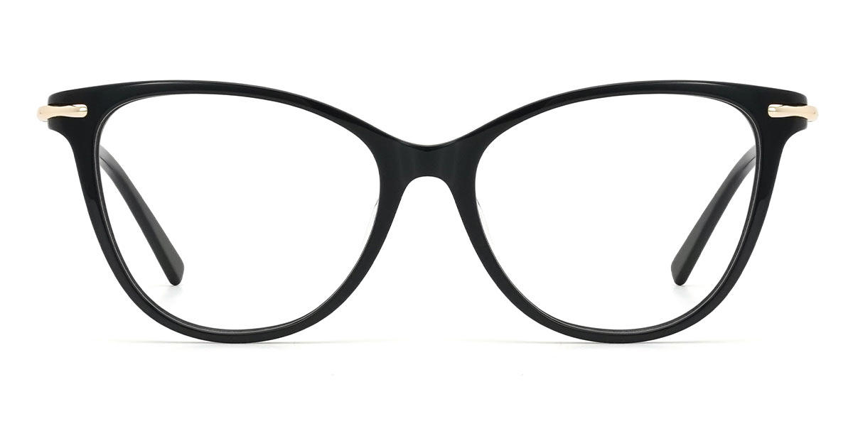 Black Donald - Cat Eye Glasses