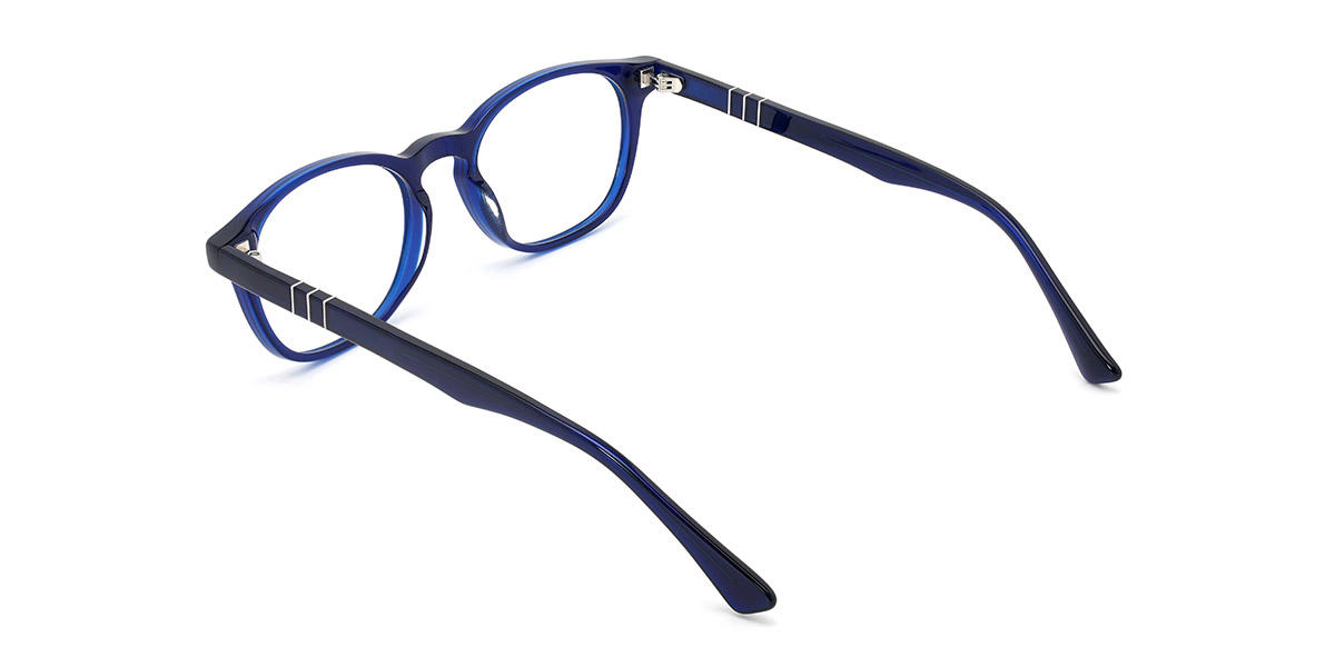 Blue Gilbert - Rectangle Glasses