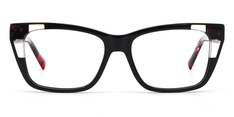 Black Cliff - Rectangle Glasses
