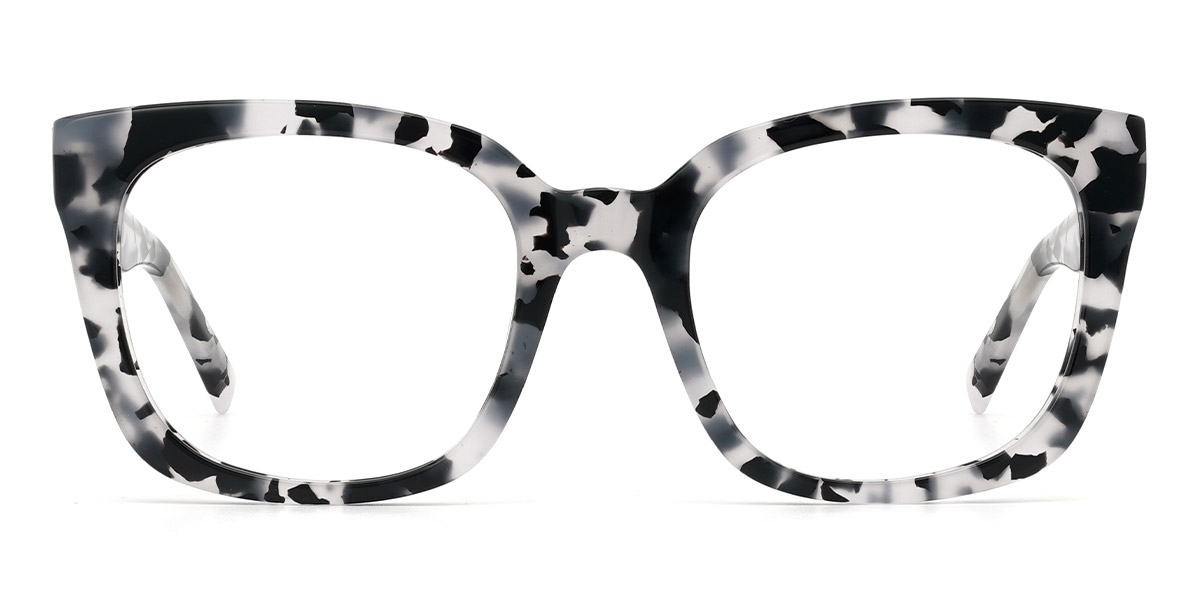 Black Tortoiseshell Sahana - Square Glasses