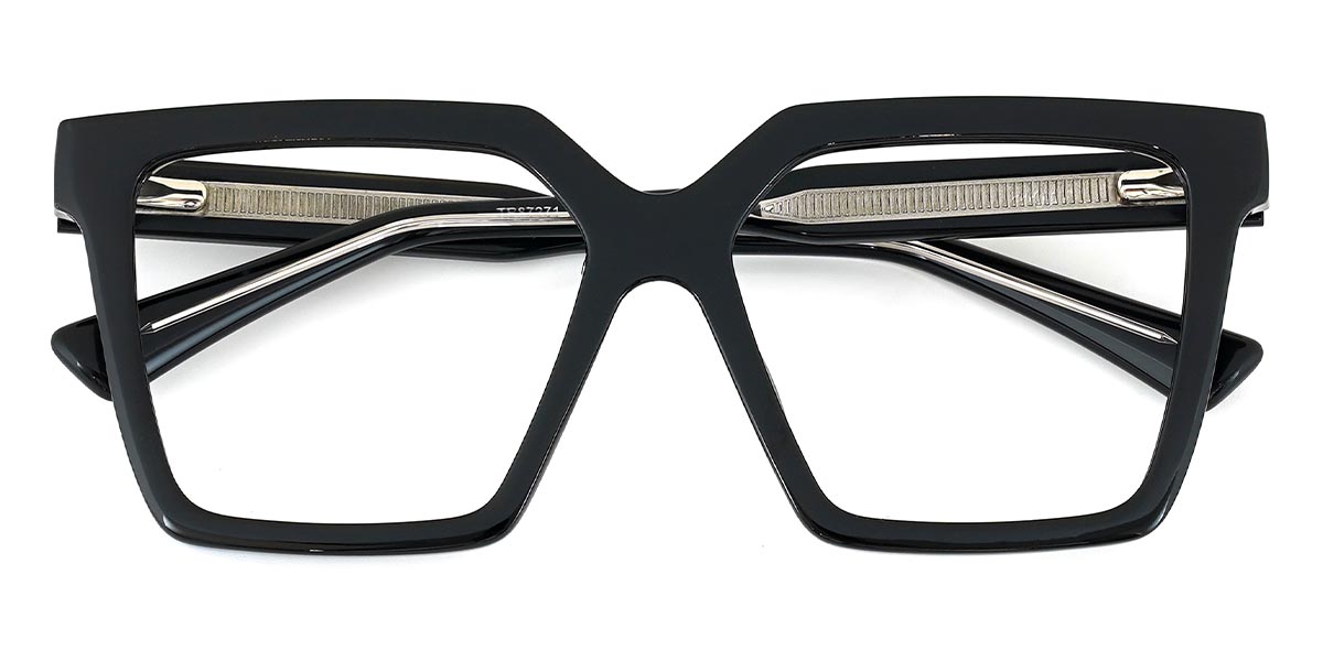 Negro Heather - Square Glasses