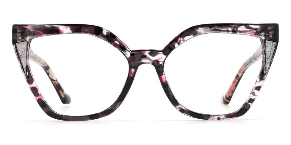 Red Tortoiseshell Fabian - Cat Eye Glasses