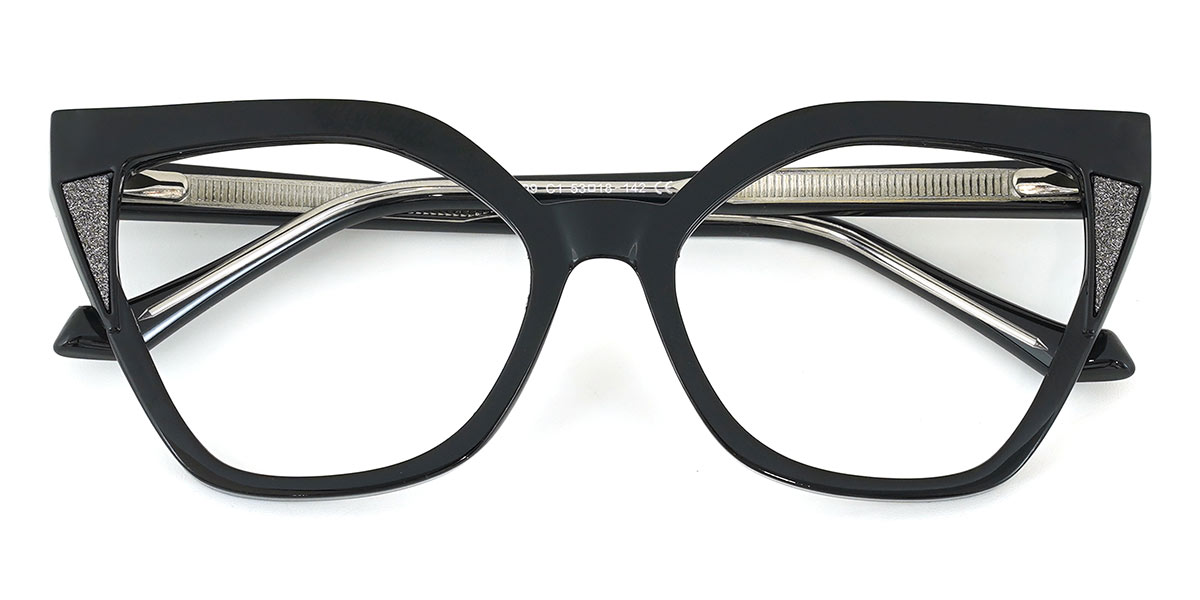 Noir Fabian - Cat Eye Glasses