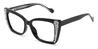 Black Edmund - Rectangle Glasses