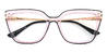 Black Pink Monica - Cat Eye Glasses