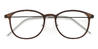Brown Athena - Rectangle Glasses
