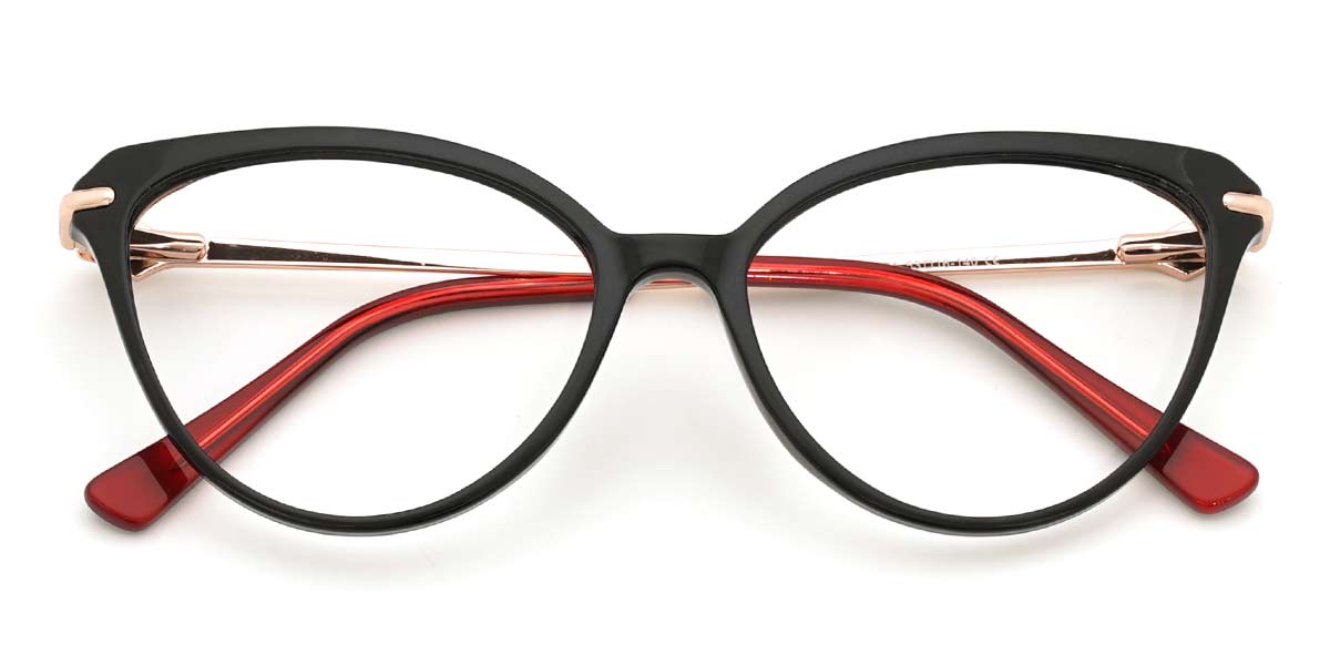 Black Jennifer - Cat Eye Glasses
