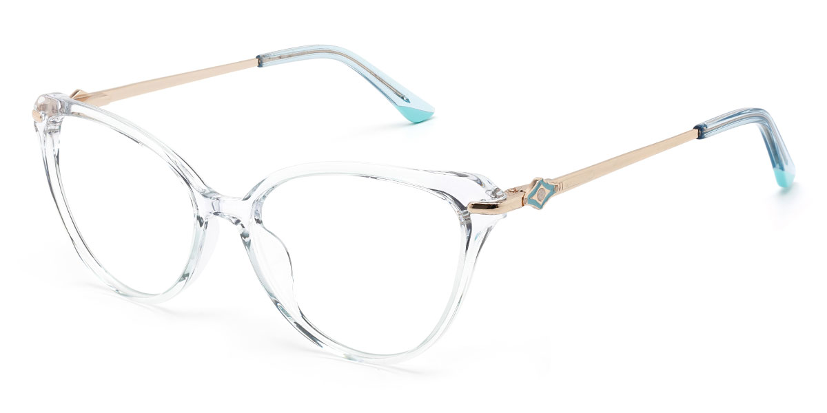 Clear Jennifer - Cat Eye Glasses