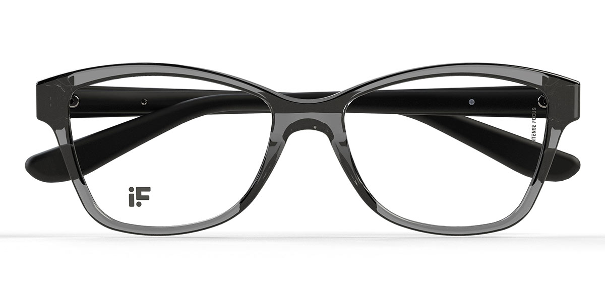 Grau Legion 8 - Rectangle Glasses