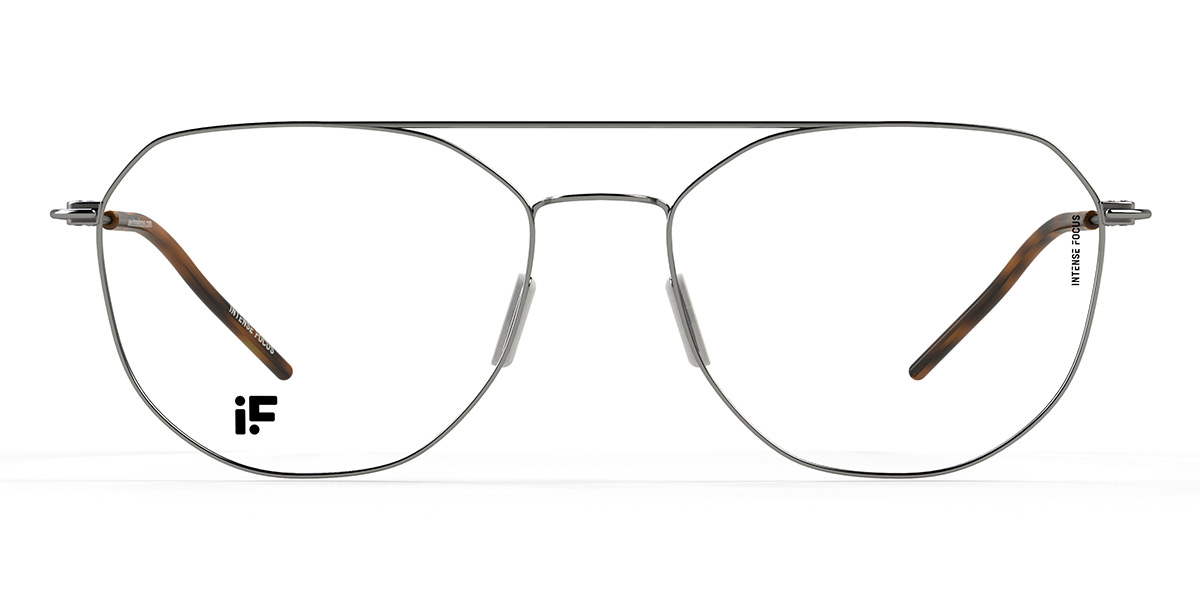 Ezüst teknősbéka Luster 25 - Aviator Glasses