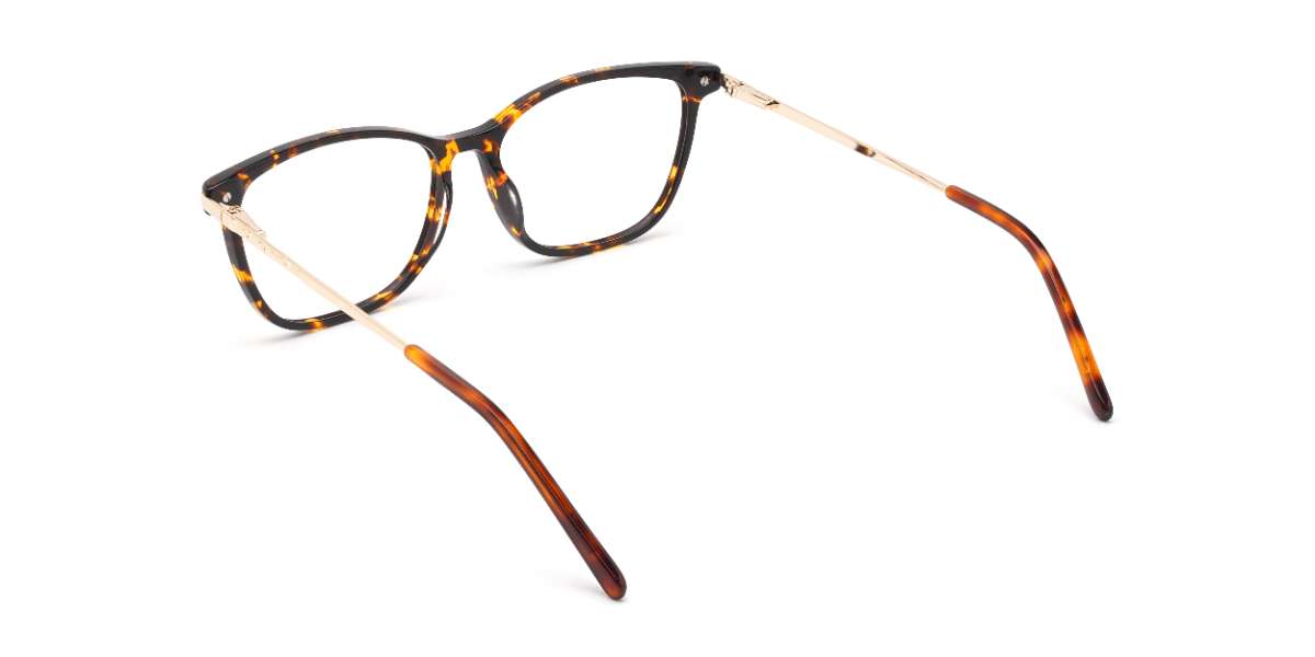 Schildpatt Abraham - Rectangle Glasses