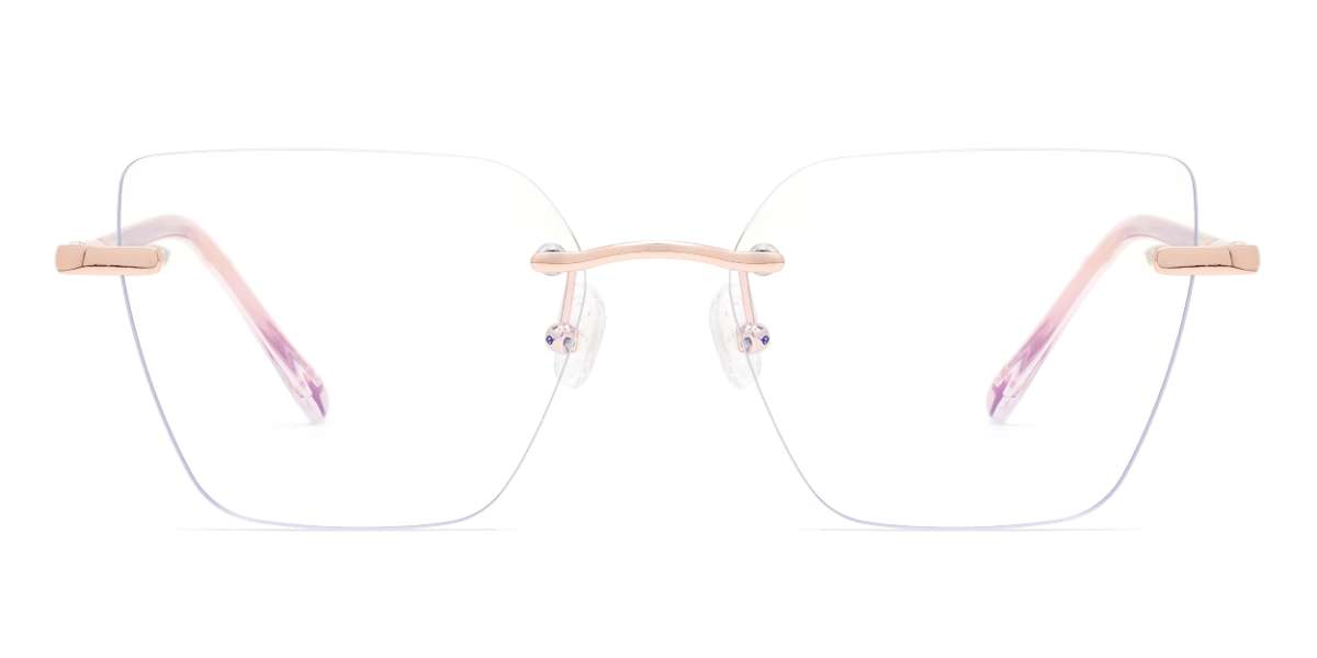 Rose Or Dennis - Rectangle Glasses