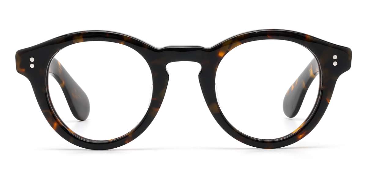 Tortoiseshell Franklin - Oval Glasses