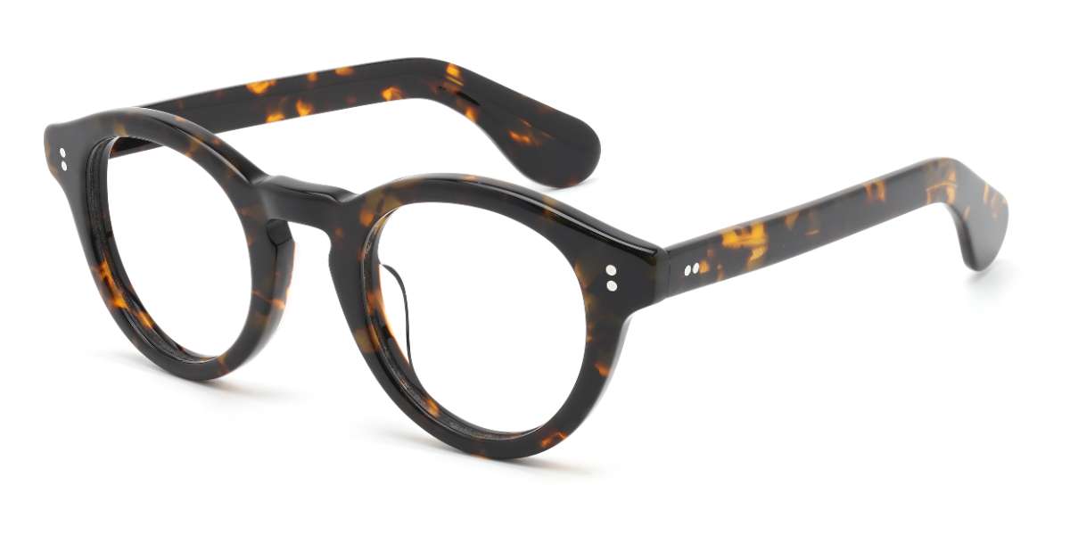 Tortoiseshell Franklin - Oval Glasses