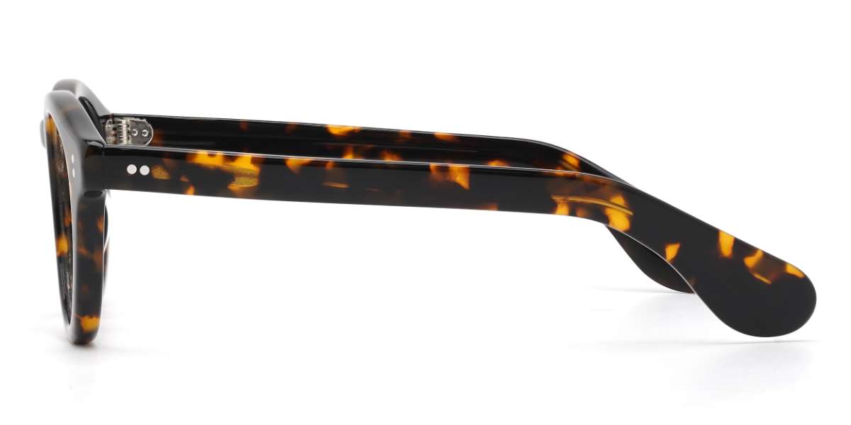 Tortoiseshell Franklin - Oval Glasses