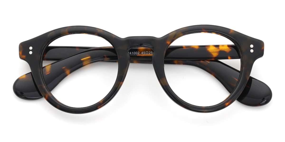 Tortoiseshell Franklin - Oval Glasses