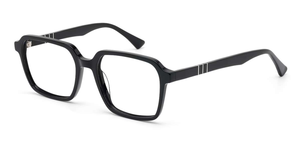 Noir Archer - Rectangle Glasses