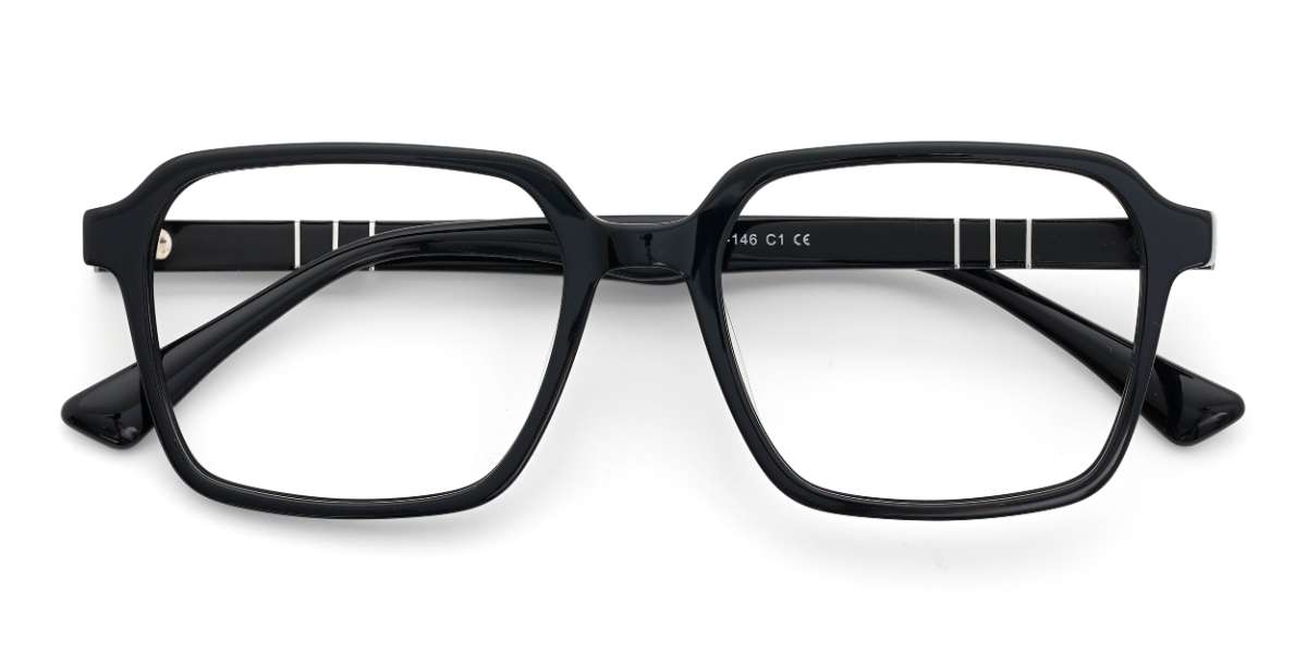 Noir Archer - Rectangle Glasses