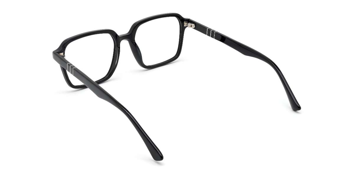 Black Archer - Rectangle Glasses