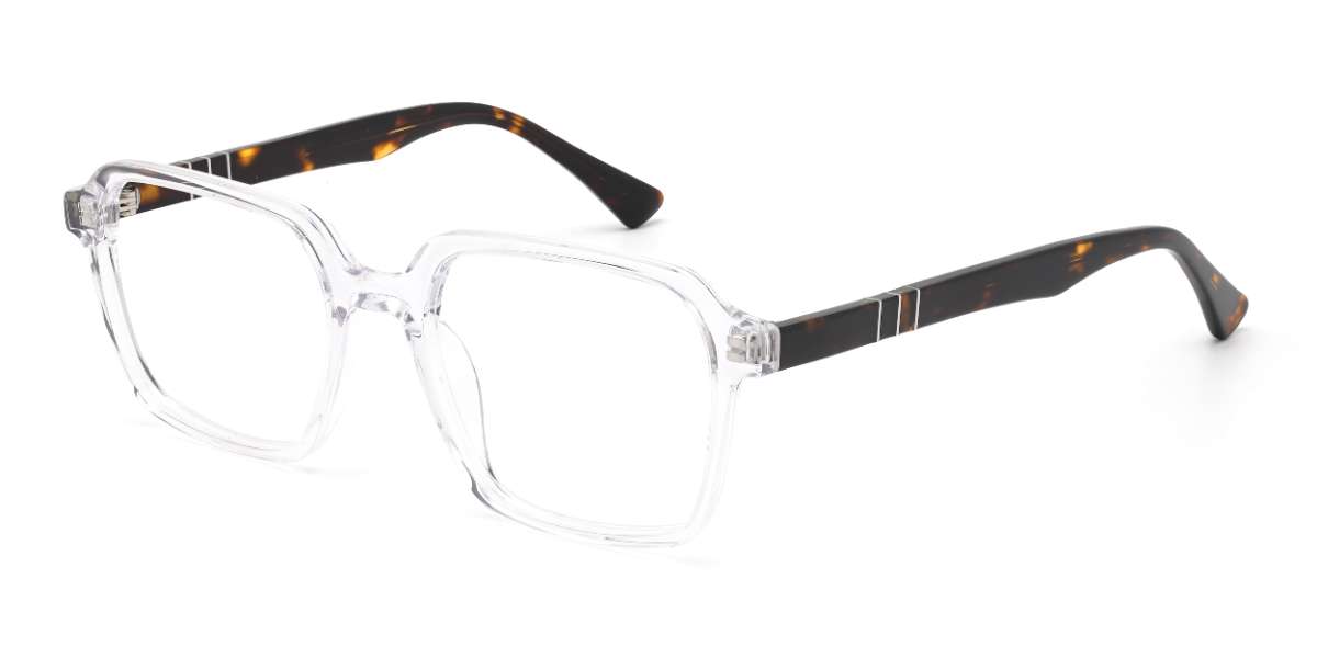 Clear Archer - Rectangle Glasses