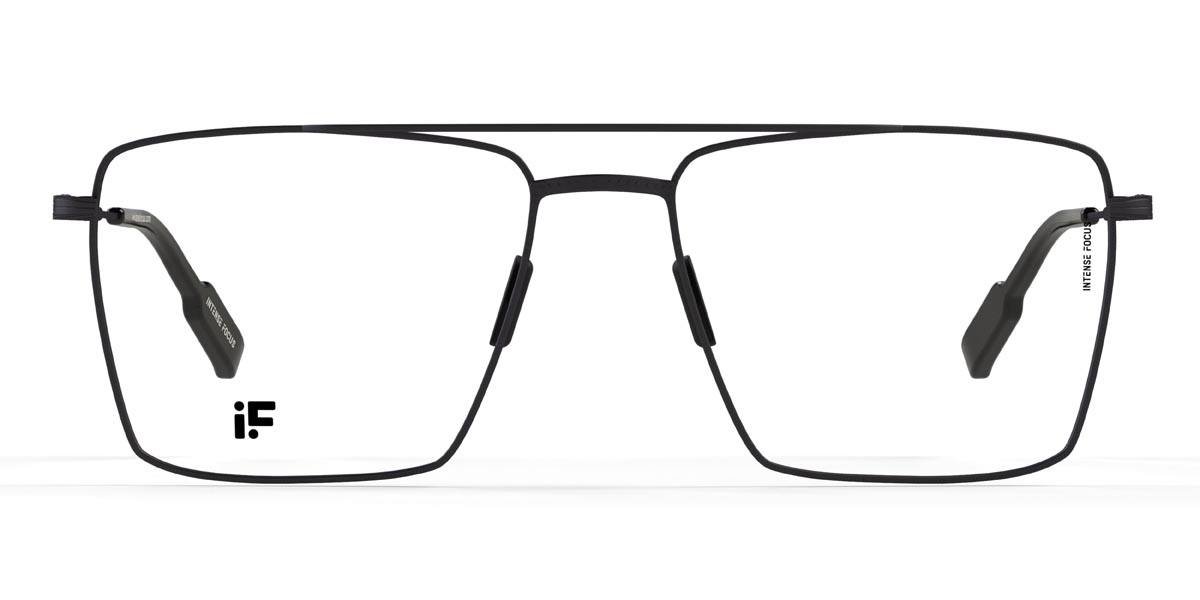Black Vintage 8 - Aviator Glasses