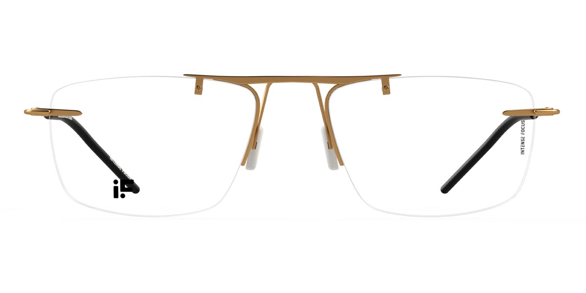 Brown Rimlock 9+ - Rectangle Glasses