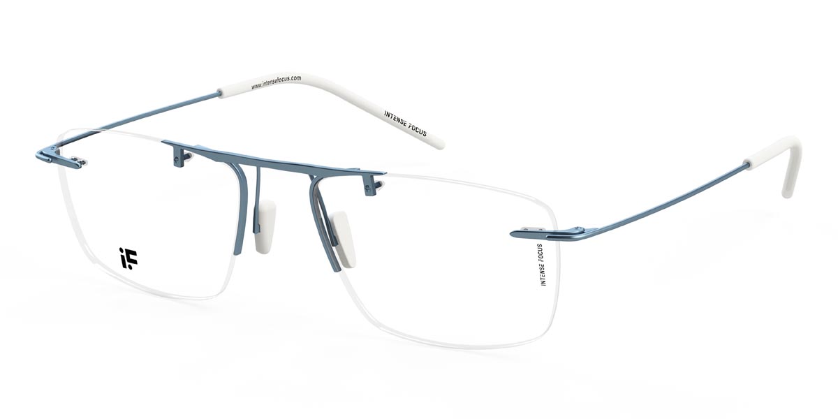 Blau Rimlock 9+ - Rectangle Glasses