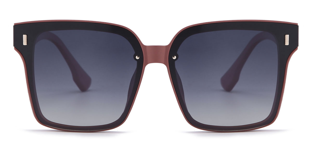 Cameo Barna Gradual Szürke Verna - Square Sunglasses