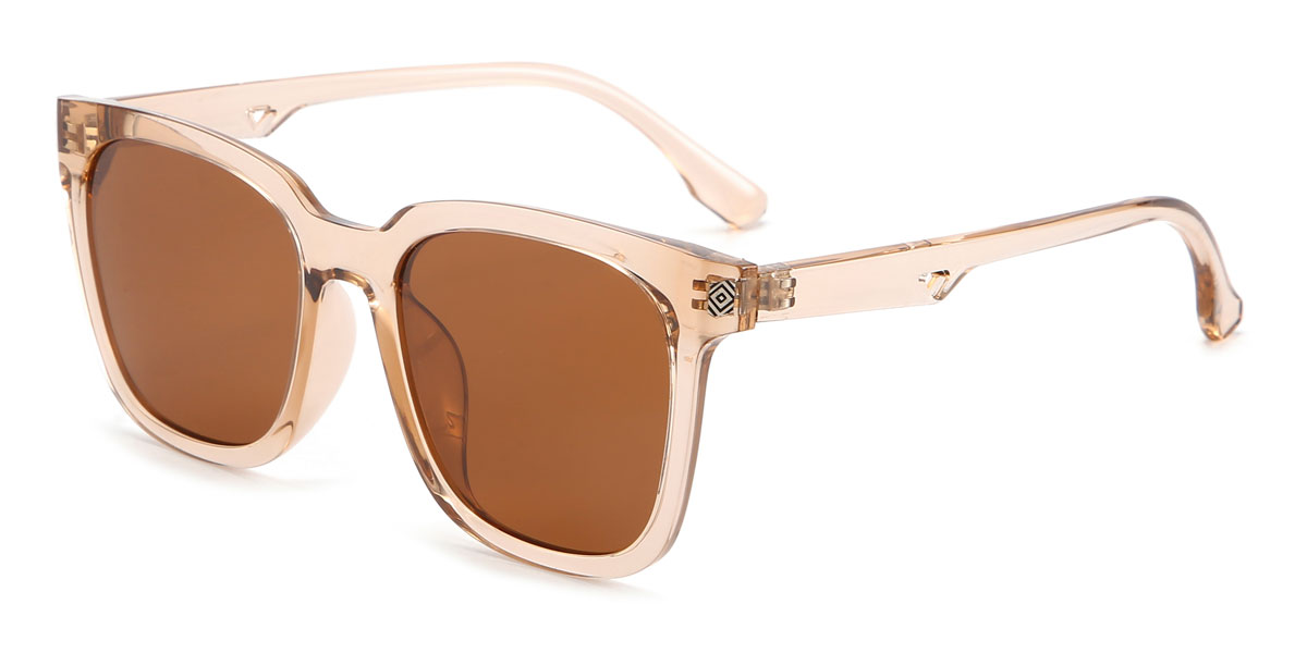 Champagner Braun Raymond - Square Sunglasses