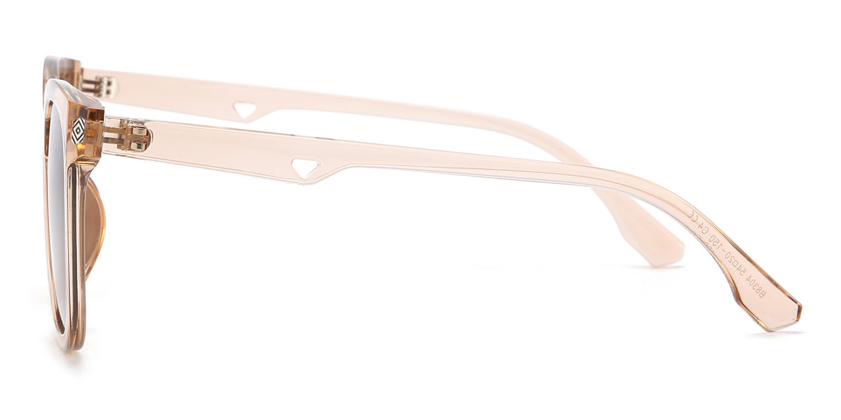 Champagne Brown Raymond - Square Sunglasses