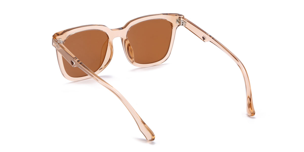 Champagne Brun Raymond - Square Sunglasses