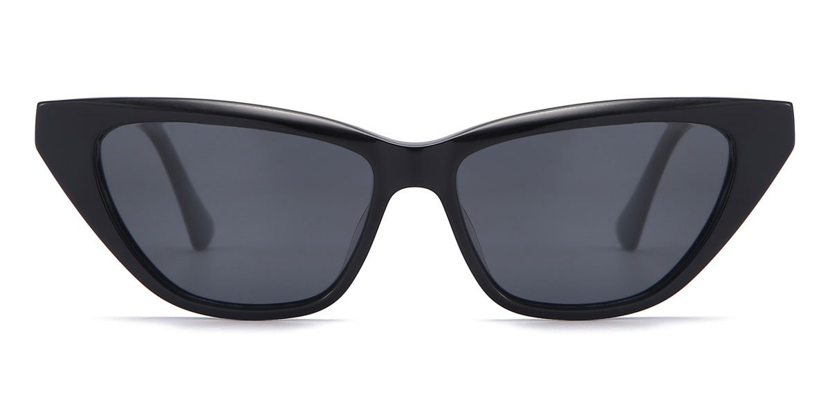 Black Grey Zona - Cat Eye Sunglasses