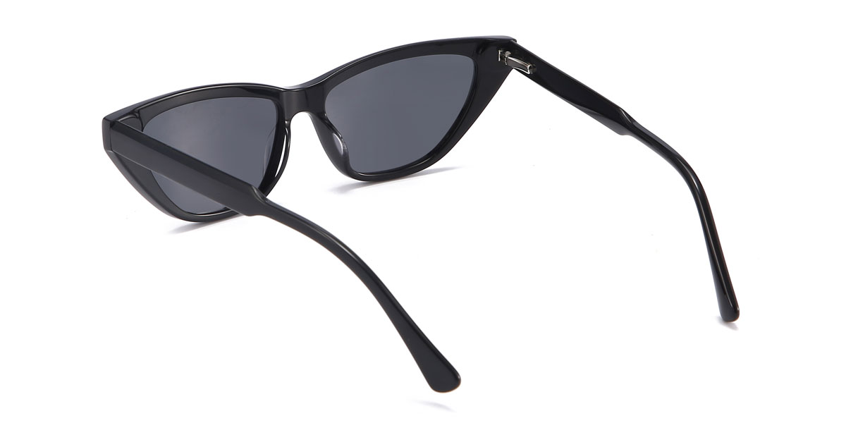 Black Grey Zona - Cat Eye Sunglasses