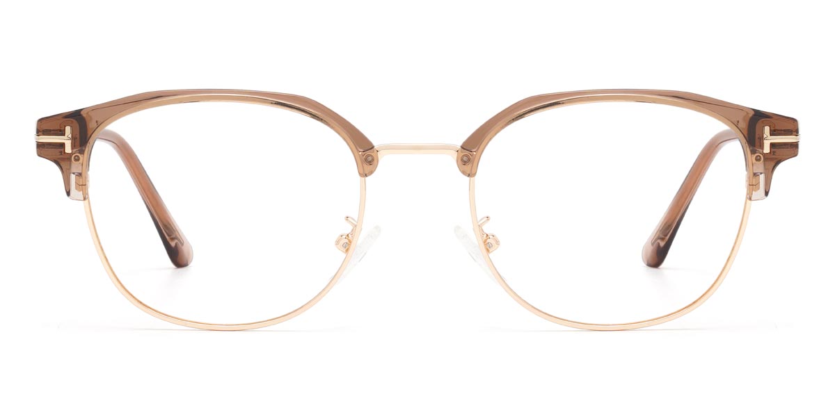 Brown Vanessa - Rectangle Glasses
