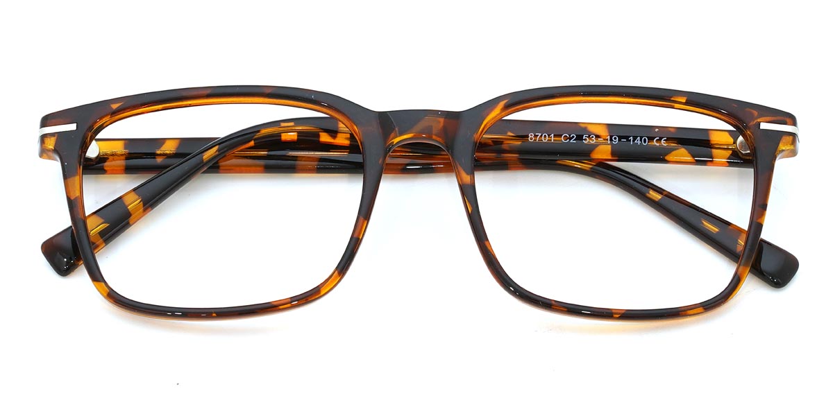 Tortoiseshell Willie - Rectangle Glasses