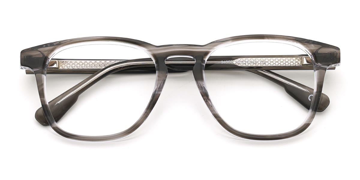 Black Tortoiseshell Walter Glasses - Square Glasses