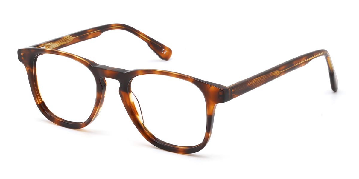 Tortoiseshell Walter - Square Glasses