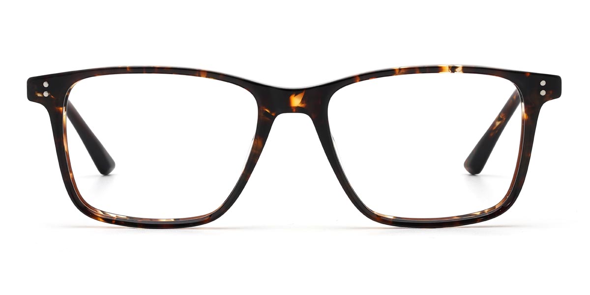 Tortoiseshell Ulysses - Rectangle Glasses