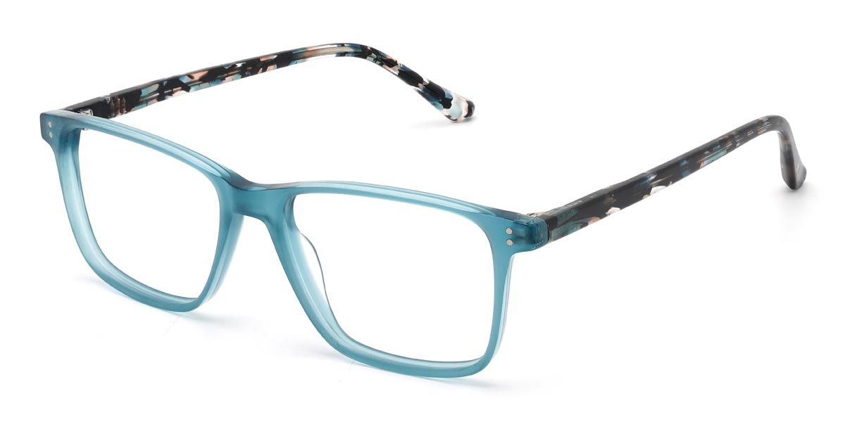 Mintblau Ulysses - Rectangle Glasses