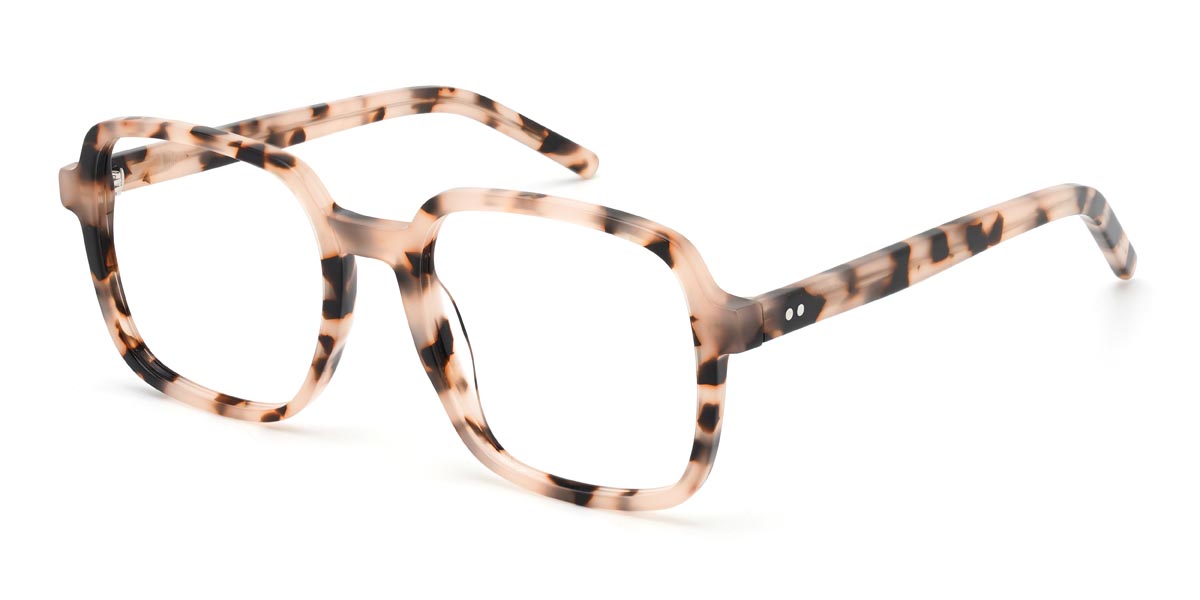 Ivory Tortoiseshell Rory - Square Glasses