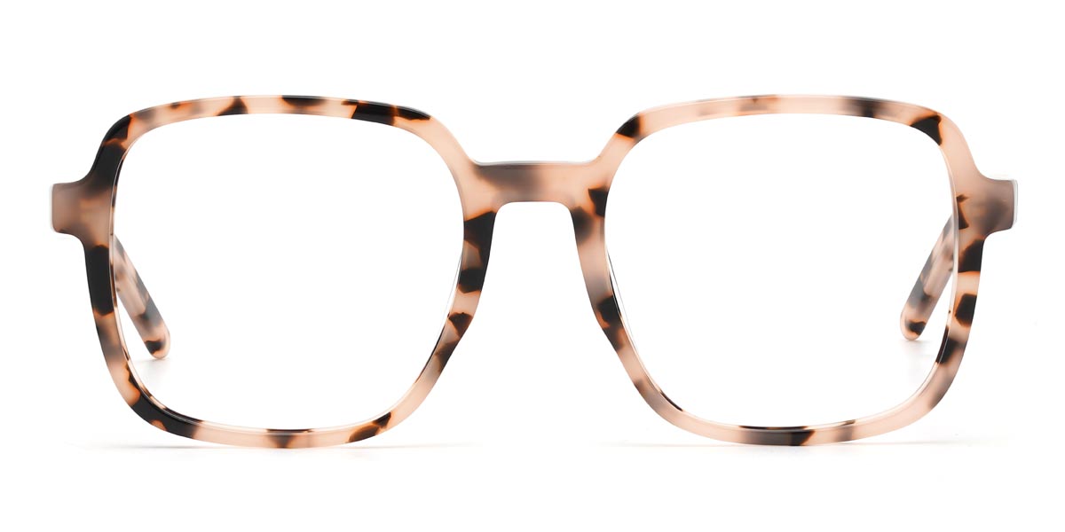 Ivory Tortoiseshell Rory - Square Glasses