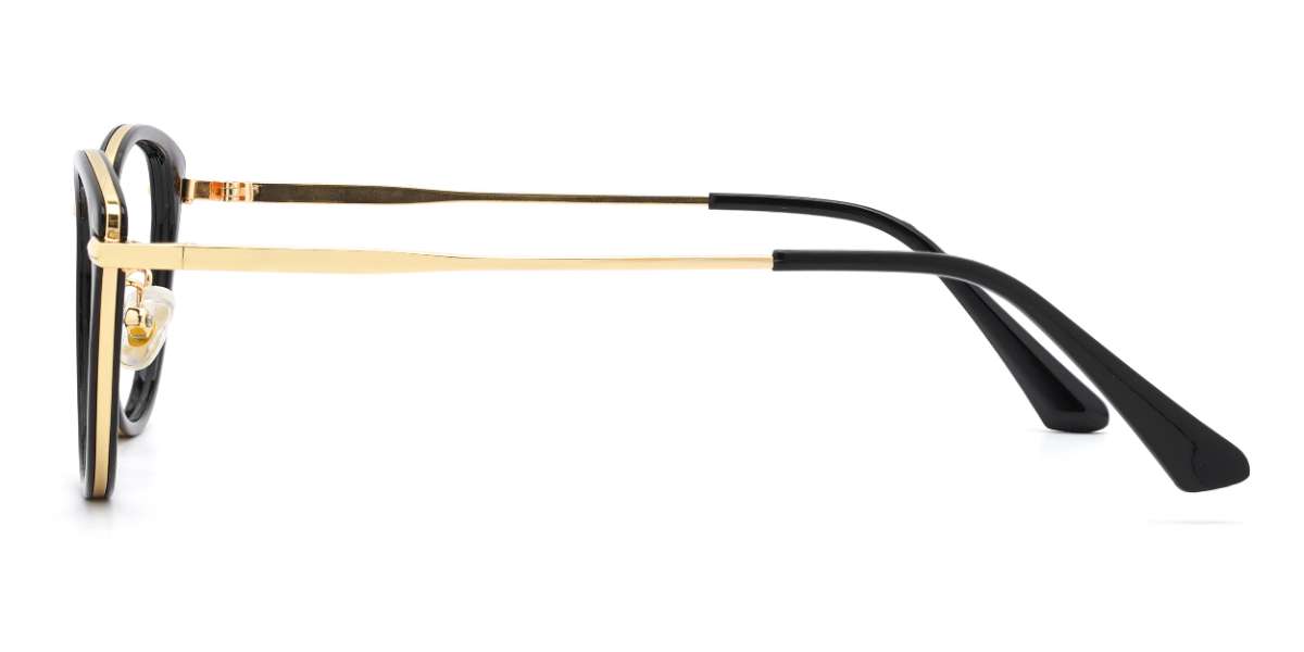 Black Gill - Cat Eye Glasses