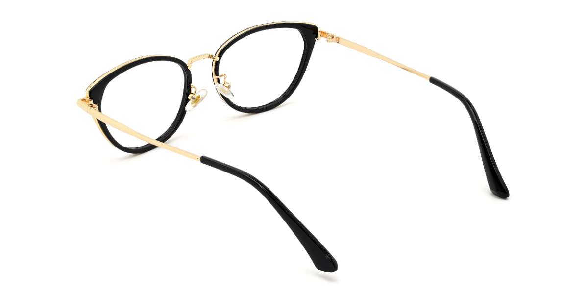 Negro Gill - Cat Eye Glasses