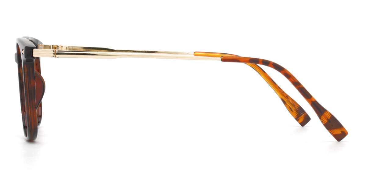 Tortoiseshell Hilda - Square Glasses