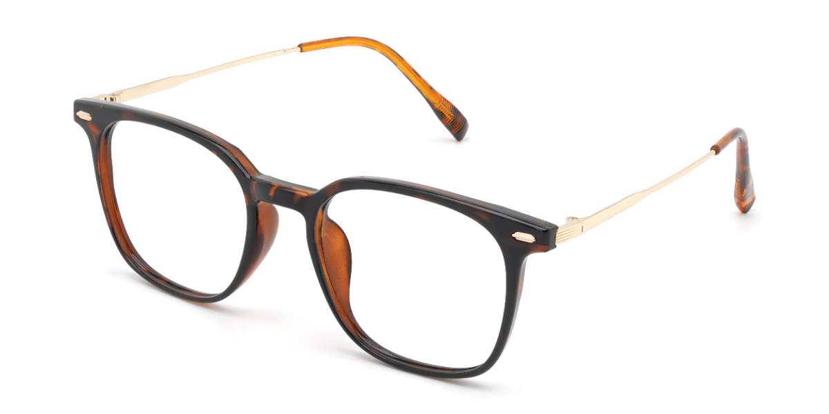 Tortoiseshell Hilda - Square Glasses