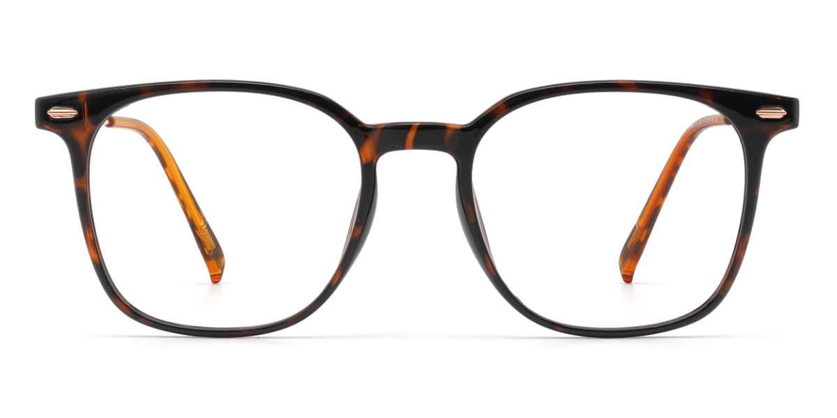 Tortoiseshell Hilda - Square Glasses