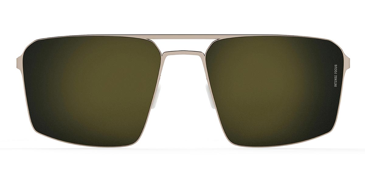 Silver Grey Metal Might 7 X - Square Sunglasses