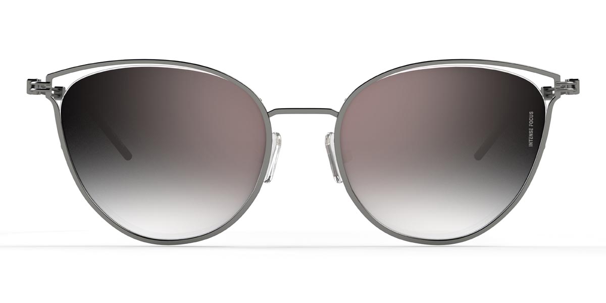 Silver Mercury Metal Might 12 X - Cat Eye Sunglasses