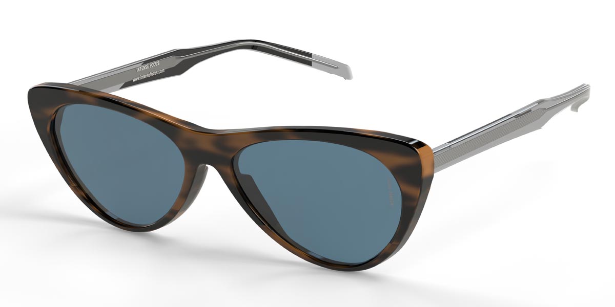 Tortoiseshell Blue Rector 5 X - Cat Eye Sunglasses