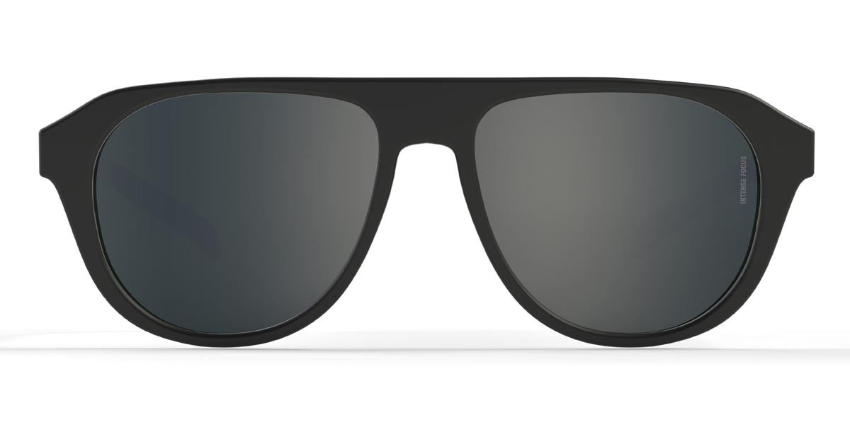 Black Grey Rector 7 X - Round Sunglasses